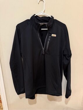 Orvis Black Half-Zip Performance Pullover